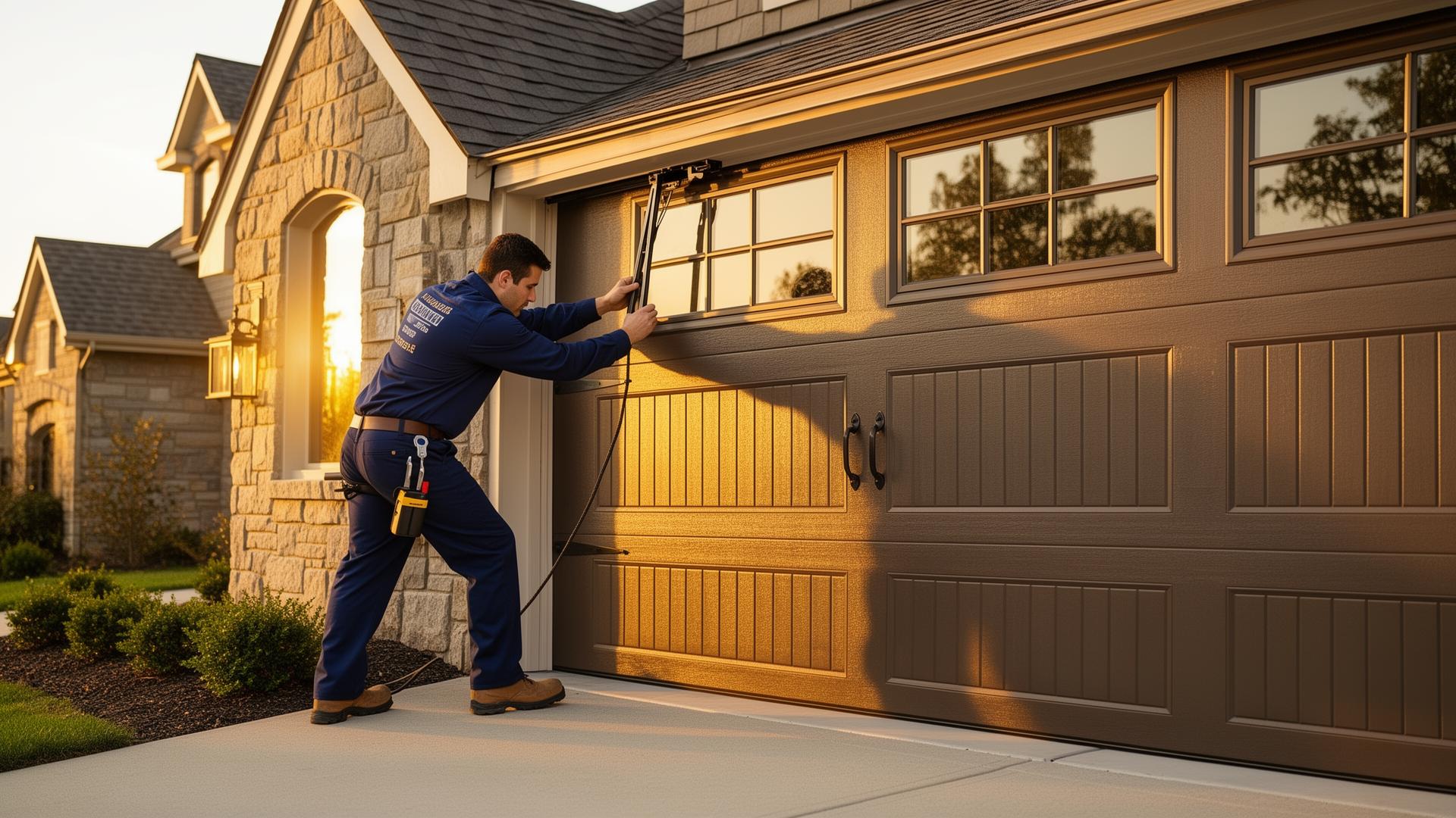 Professional garage door installation by Garage Door Kendall in Western NY